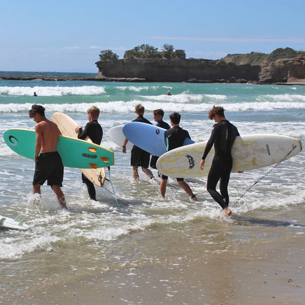 Auslandsjahr Neuseeland Surf